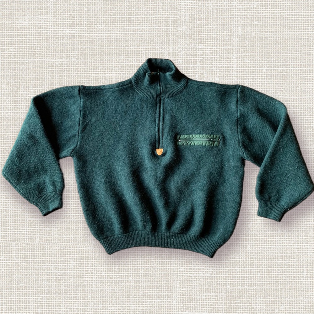 Patagonia Vintage Men’s Wool Zip Sweater Size L